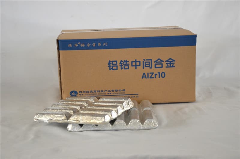 AlZr10 Aluminum_Zirconium master alloy ingot